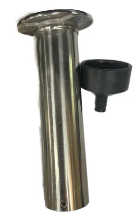 77271 Tigress Economy Stainless Steel Gunnel Mount Rod Holder- 15