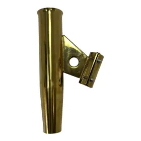 81811 Tigress Stainless Steel Clamp-on Rod Holder Vertical 3/4 Inch Gold