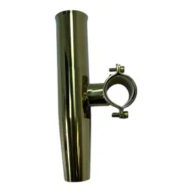 81841 Tigress Ss Horizontal Clamp-on Rod Holder 1 1/4 Inch Gold