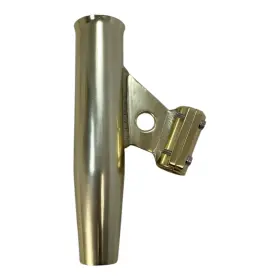 88161-1 Tigress Aluminum Clam-on Rod Holder 3/4 Inch Vertical Mount Gold