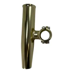88164-1 Tigress Used Clamp-on Rod Holder 1 1/4 Inch Horizontal Mount Gold