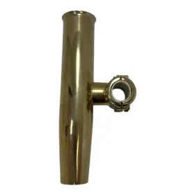 88180-1 Tigress Stainless Steel Horizontal Clamp-on Rod Holders 3/4 Inch Gold