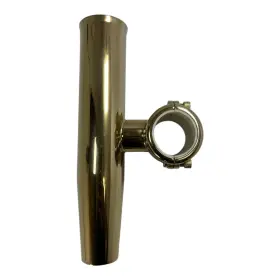 88184-1 Tigress Ss Clamp-on Rod Holder 1 1/4 Inch Horizontal Mount Gold