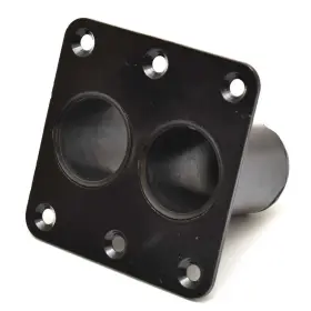 152631 Tracker Boats Boat Ski Tow Base 1 3/4 Inch Black Stainless