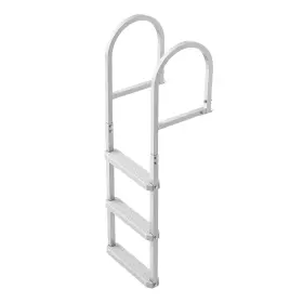 Mtztcxswpj50ere0c001 Uimoso Removable 3-step Aluminum Dock Ladder With Durable Pp Steps