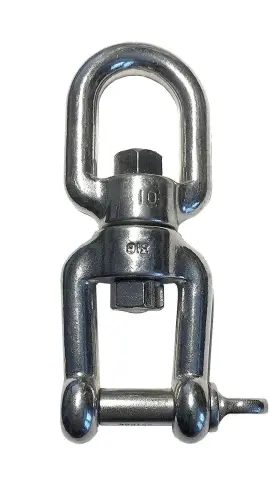 Us Stainless 012785317781 Steel 316 Anchor Swivel Eye And Jaw 10mm Or 3/8 Inch Marine Grade