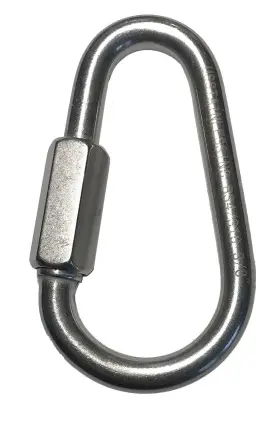 Us Stainless 012785317873 Steel 316 Pear Shape Quick Link 3/8 Inch 10mm Marine Grade