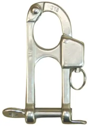 Uss525-3 Us Stainless Uss525-3/4 Steel 316 Water Ski Hook 3/4 Inch Marine Grade Quick Release
