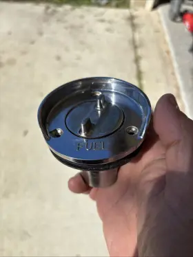52612 Valmar 1.5 In Boat Deck Filler With Cap Fill Gas Fuel Stainless Steel For Marine Yachts