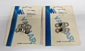62662 Valmar Qty/2 2/pk 1-5/8 Inch X 3/8 Stainless Steel Eye Straps