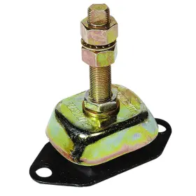 Vet-ksteun75v Vetus Single Bare Gold Rubber Compound Engine Mount Bracket