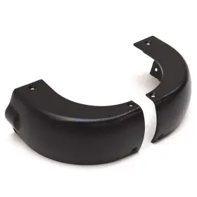 Mss1056 Viaggio Pontoons Pontoon Boat Corner Caps 6 Inch Black Aluminum Set Of 2