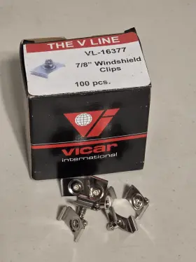 Vl-16377 Vicar Marine Windshield Clips 7/8 Inch 100/box