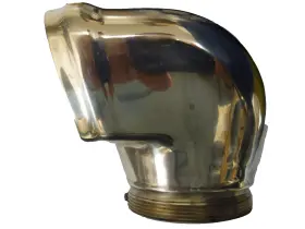 Ch4352 Victory 3 Inch Low Profile Cowl Vent Cast Stainless With Titanium Gold