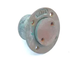1120water Vintage Boat Marine Sold Bronze 1-1/2 Inch Npt Water Deck Fill