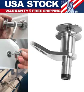 Vtqp0001504 Vt-motor 1/2 Inch Heavy-duty Marine Stainless Steel Quick-release Boat Fender Holder Mount