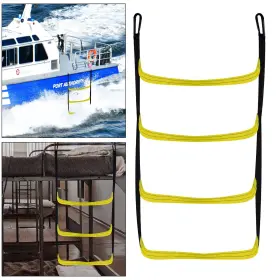 Bc172 Wbcbec Boat Ladder Marine Rope Assist Boarding 4 Steps Reusable