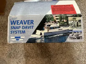 Rdb-100 Weaver Snap Davit System For Inflatable Boats Rbd 100