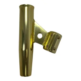 3737947 West Marine 1 1/4 Rod Holder Vertical Mount Gold