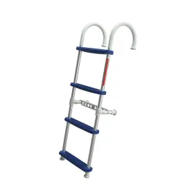 85104a-2wm West Marine 4-step 7 Inch Hook Gunwale-mount Boarding Ladder 20009106