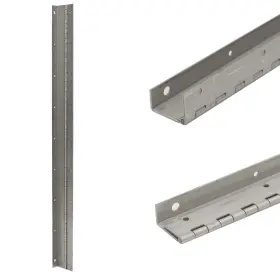 1006293 Western Metals Pn Boat Offset Hinge 28 X 2 3/8 Inch 16 Gauge Stainless Steel