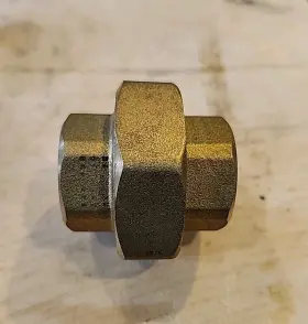 1102288 Western Metals Pn Boat 3 Piece Bronze 3/4 Inch Thread Union