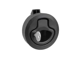 3228bc Whitecap Black Nylon Locking Slam Latch