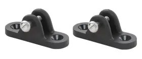 3401bp Whitecap Marine Black Nylon 7/8 Inch X 2-7/16 90 Bimini Top Deck Hinge 2
