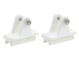480-431w Whitecap 3431wp Bimini Top Nylon Side Mount / Sliding Deck Hinge 2-pack
