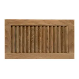 50653 Whitecap Teak Louvered Insert - 16 Inch X 9-1/8 3/4