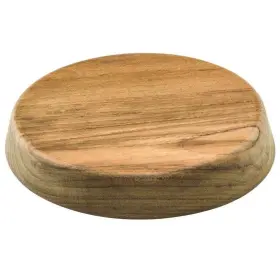 60474 Whitecap Boat Marine Grade Teak 5-5/8 Inch Canted 15 Angle Winch Pad