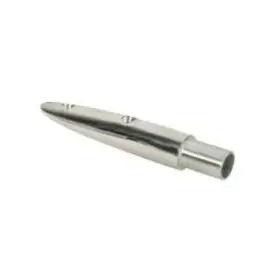 6050 Whitecap Marine Boat 16-1/2 Deg Rail End 316 Stainless Steel - 7/8 Inch Tube
