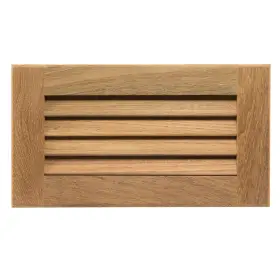 60714 Whitecap Teak Louvered Insert - 6-3/8 Inch X 11-3/16 3/4