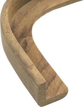 60849 Whitecap Teak Inside Corner Molding