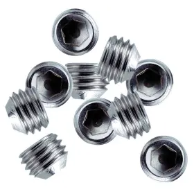6249c Whitecap 1/4 Inch -28 Thread Ss Set Screws - 10 Pack