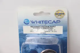 6740c Whitecap Recessed Anchor Point Bracket 4 Inch X 2 3/4