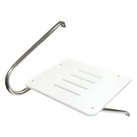 67900 Whitecap - 15 Inch L X 18 W White Plastic Outboard Swim Platform With