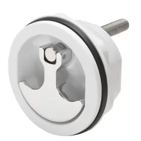 Whitecap 725060141738 Compression Handle Cp Zamac/white Nylon No Lock #s-1417wc