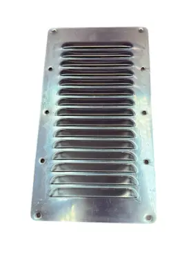 S-1334p Whitecap Stainless Steel 5 Inch X 9 Louvered Vent