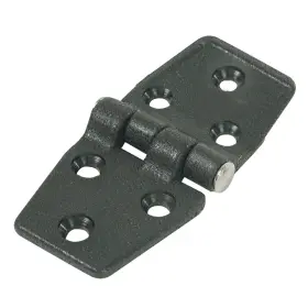 S-3030 Whitecap Door Hinge - Black Nylon 1-1/2 Inch X 3