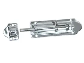 S-586c Whitecap Boat Marine Chrome Plated Brass 4 Inch Barrel Bolt S586c