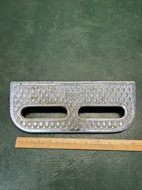 423568 Wilcox & Crittenden Vintage Chrome Plated Bronze Boat Boarding Step 11 Inch X 4.5
