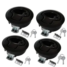 Yc-87a9-h400 Wjskdq Boat Latches Flush Pull Slam Latch For Boor Handle Keyed Lock Locki
