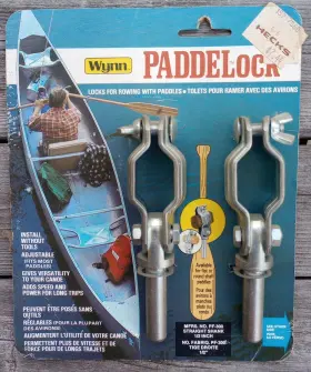 Pf-300 Wynn Heavy Duty Wynns Paddelock Straight Shank 1/2 Inch Oarlocks 2 Pack