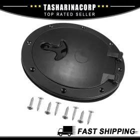 X Autohaux 766549928372 Universal Piece Of 1 Inspection Deck Plate Hatchs