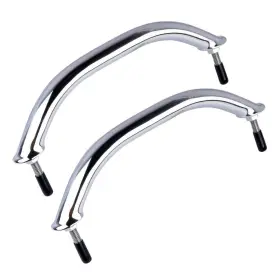 Xinkunmarine 970870395756 Boat Grab Handle 2 Pack Stainless Steel 8 5/8 Inch Bar Handrail Polished