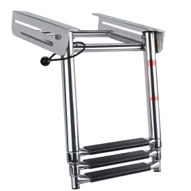 Xinkunmarine 972171691087 Boat Dive Ladder 3 Step Stainless Steel Telescoping Under Platform Boa