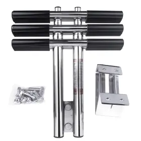 Xinkunmarine 972171692886 3 Step Telescoping Dive Ladder For Boat 304 Marine Grade Stainless Steel Fold