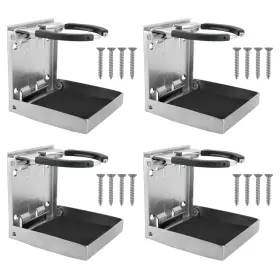 Yaemarine 609832364078 Stainless Steel Adjustable Folding Drink Holder For Boat Caravan Car