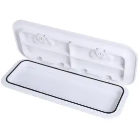 Ca-0323 Yaemarine 24 Inch X 9-5/8 Access Hatch And Lid Marine Caravan Rv -white 243mm 607mm